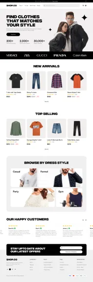 E-Commerce Concept — Store Design — 1