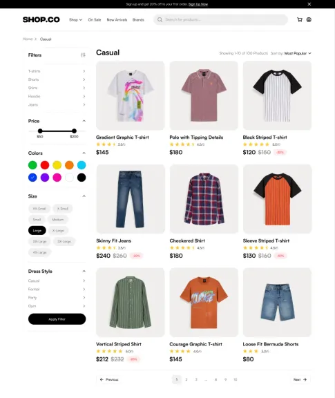 Проект E-Commerce — интернет-магазин — 3